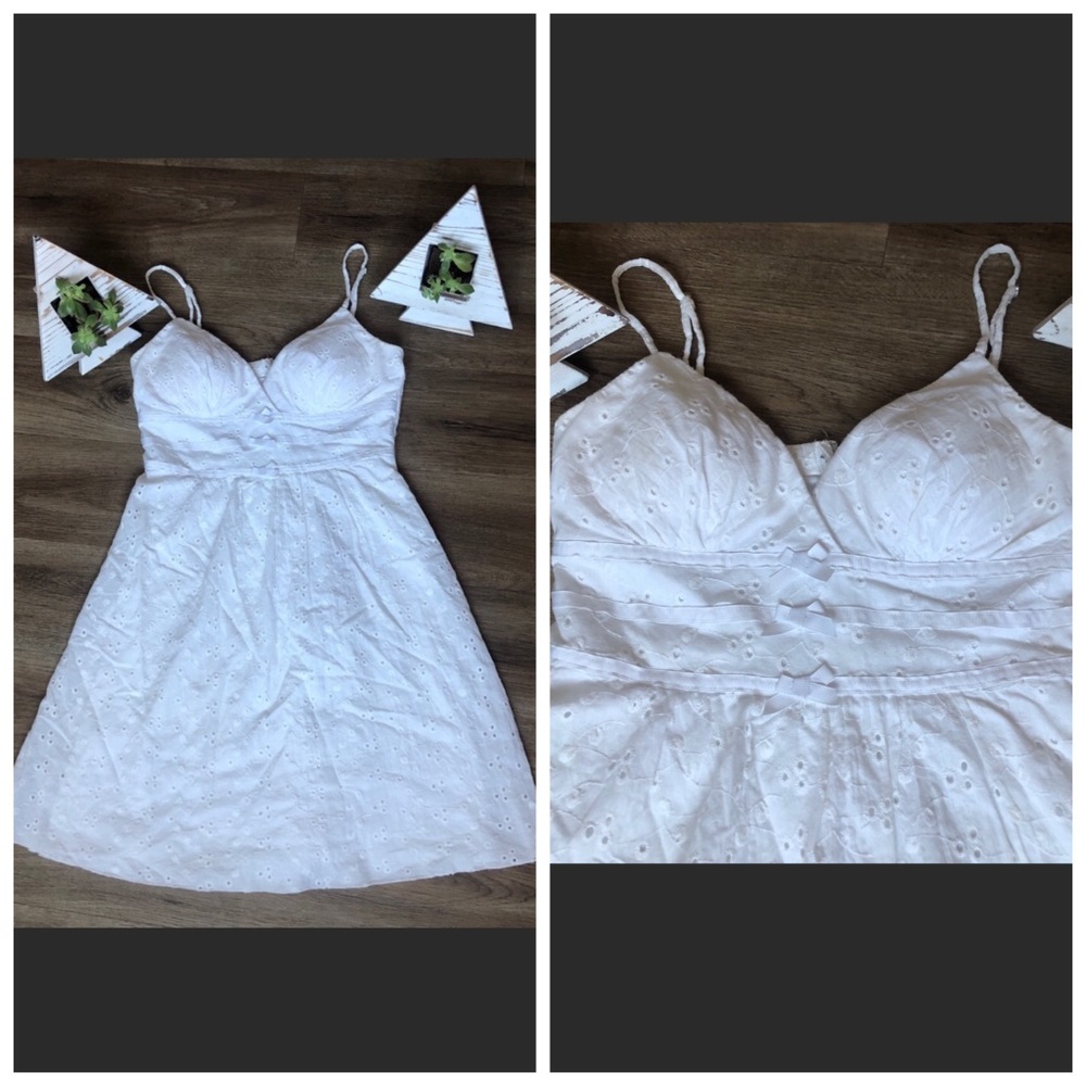 Speeckless White Dress.